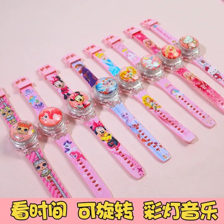 cartoon children's toy watch flip toy watch gift
