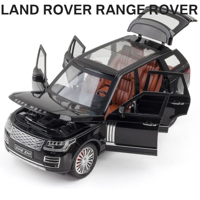 Land range Rover Diecast model 8 inc black exclusive model Range rover