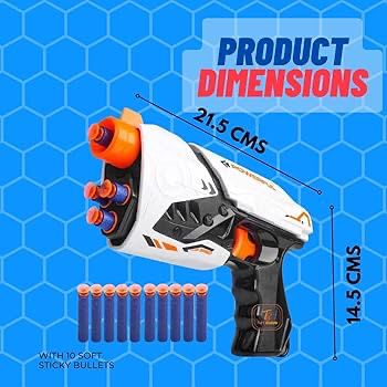 soft foam bullet toy gun . kid blaster toy gun harmless foam dart blaster