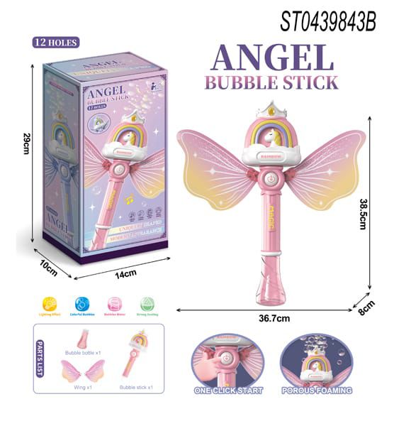 electric lights bubble wands for girls kids . sticky angel wands