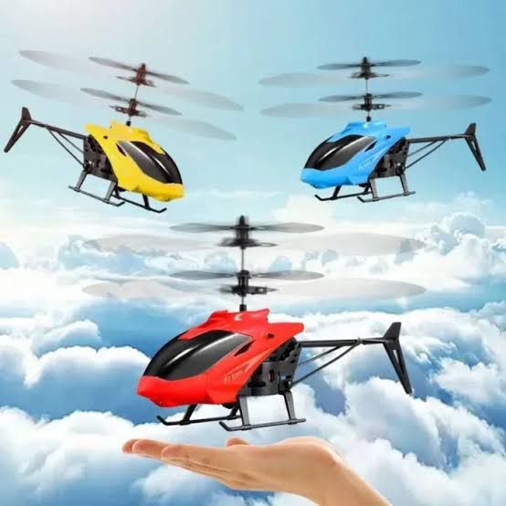 Remote control and hand sensor Helicopter for kids