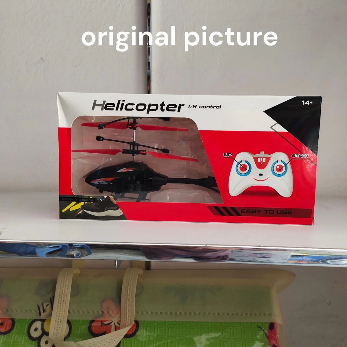 Remote control and hand sensor Helicopter for kids