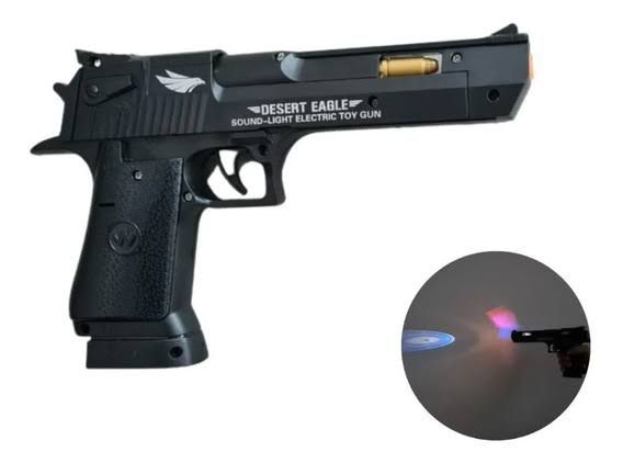 Light Electric toy pistol with fortnite sound blaster