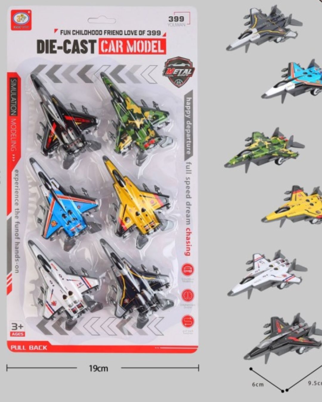 Mini die-cast air crafts collection